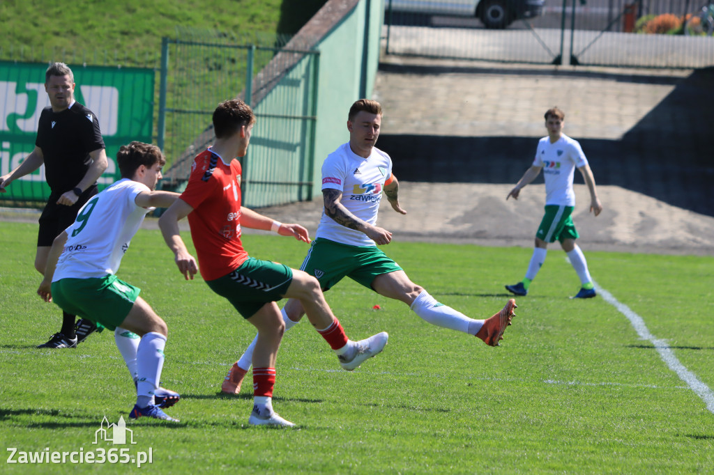 Mecz między Wartą Zawiercie a Zagłębiem II Sosnowiec, zakończył się 0:3