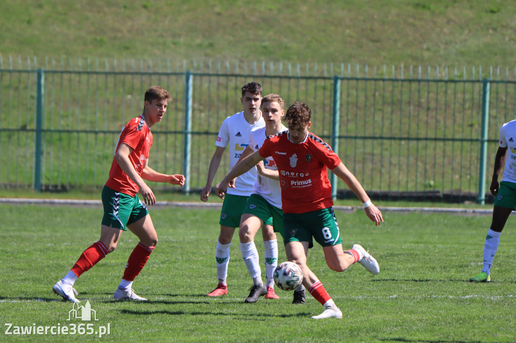 Mecz między Wartą Zawiercie a Zagłębiem II Sosnowiec, zakończył się 0:3
