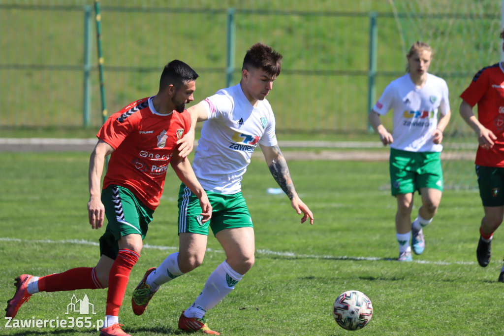 Mecz między Wartą Zawiercie a Zagłębiem II Sosnowiec, zakończył się 0:3
