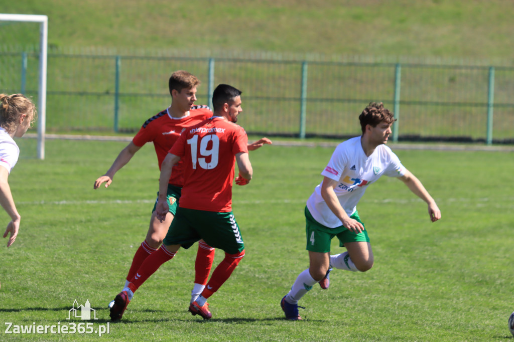 Mecz między Wartą Zawiercie a Zagłębiem II Sosnowiec, zakończył się 0:3