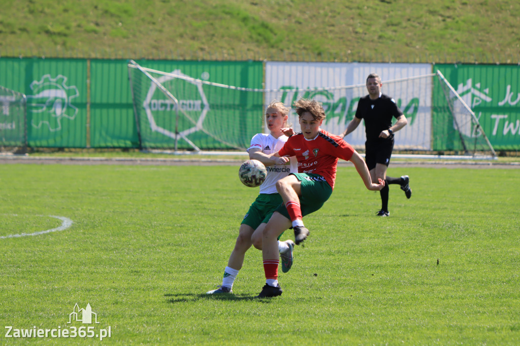 Mecz między Wartą Zawiercie a Zagłębiem II Sosnowiec, zakończył się 0:3