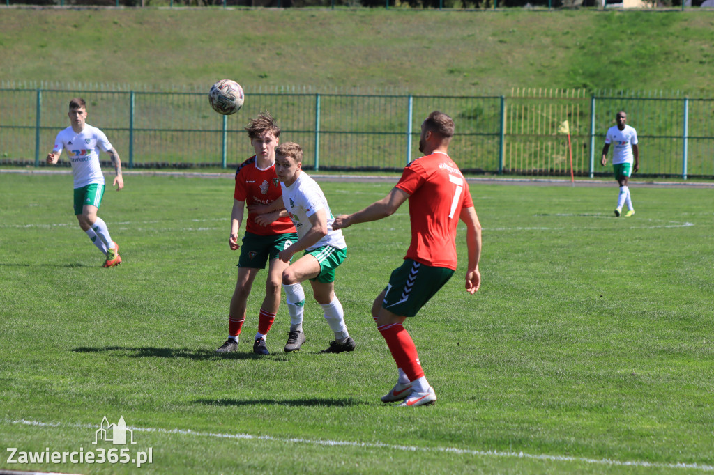 Mecz między Wartą Zawiercie a Zagłębiem II Sosnowiec, zakończył się 0:3
