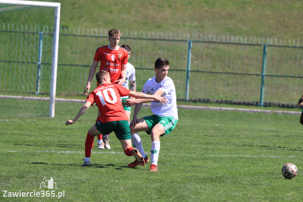 Mecz między Wartą Zawiercie a Zagłębiem II Sosnowiec, zakończył się 0:3