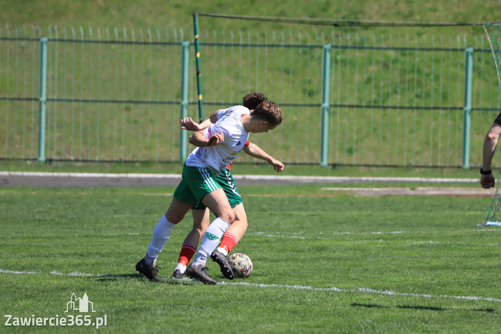 Mecz między Wartą Zawiercie a Zagłębiem II Sosnowiec, zakończył się 0:3