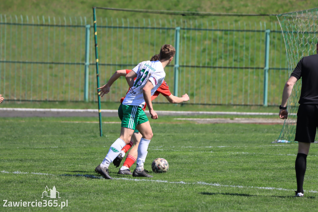 Mecz między Wartą Zawiercie a Zagłębiem II Sosnowiec, zakończył się 0:3