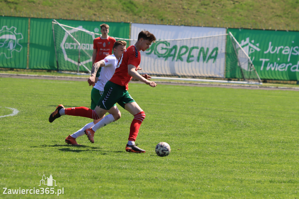 Mecz między Wartą Zawiercie a Zagłębiem II Sosnowiec, zakończył się 0:3