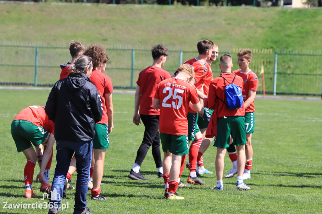 Mecz między Wartą Zawiercie a Zagłębiem II Sosnowiec, zakończył się 0:3
