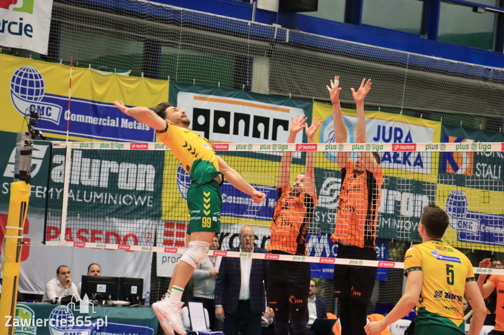 Fotorelacja: Pierwszy półfinał dla Jastrzębia