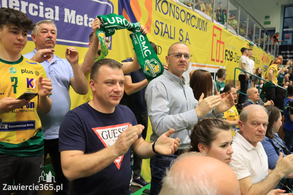 Po wspaniałej, ambitnej walce Jurajscy Rycerze ulegli po raz drugi Jastrzębskiemu Węglowi w półfinale PlusLigi