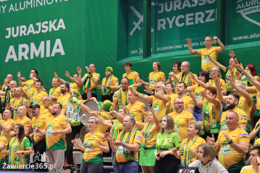 Po wspaniałej, ambitnej walce Jurajscy Rycerze ulegli po raz drugi Jastrzębskiemu Węglowi w półfinale PlusLigi