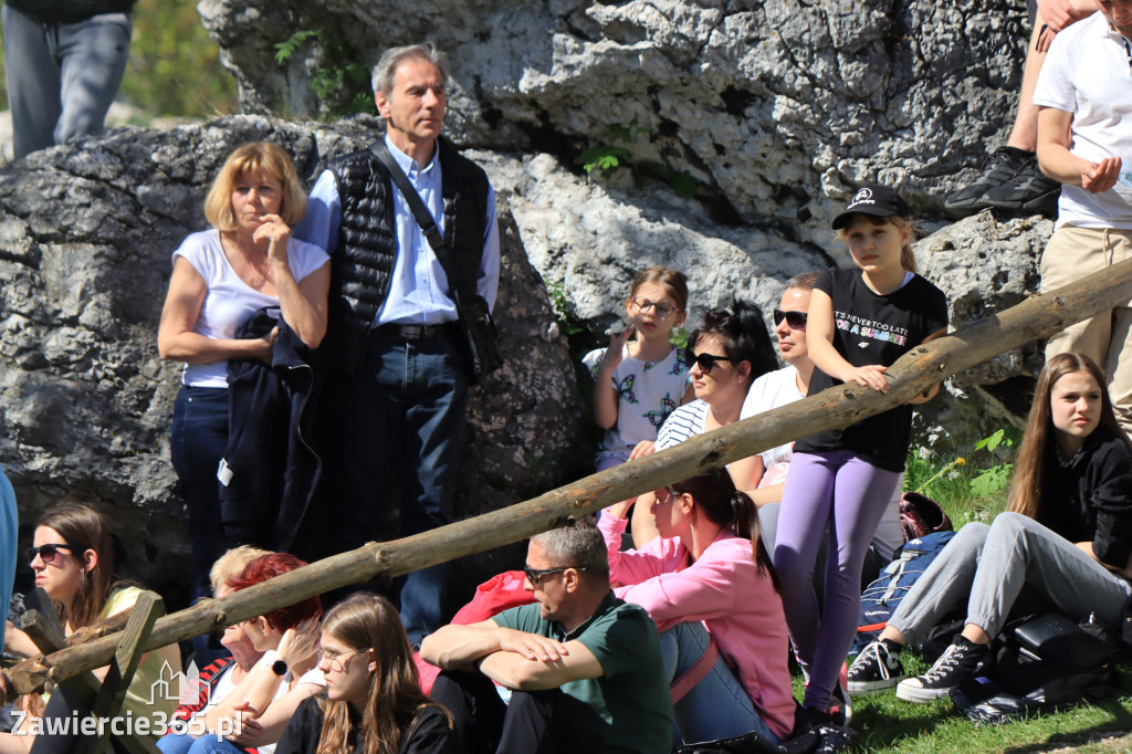 Fotorelacja. Zamek Ogrodzieniec: Pokazy Konne ,,Husaria