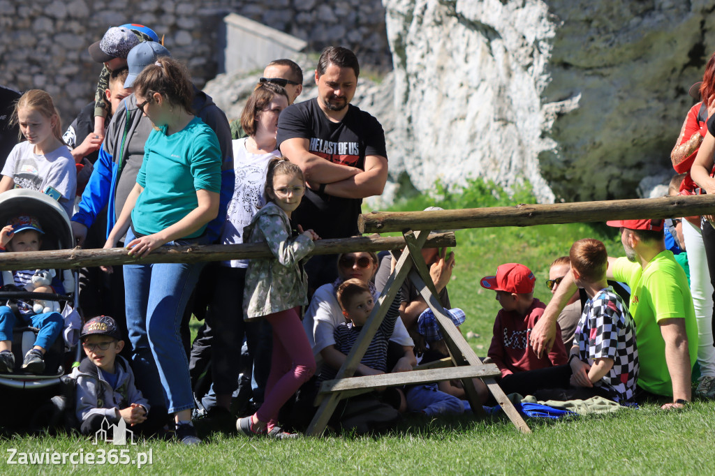 Fotorelacja. Zamek Ogrodzieniec: Pokazy Konne ,,Husaria
