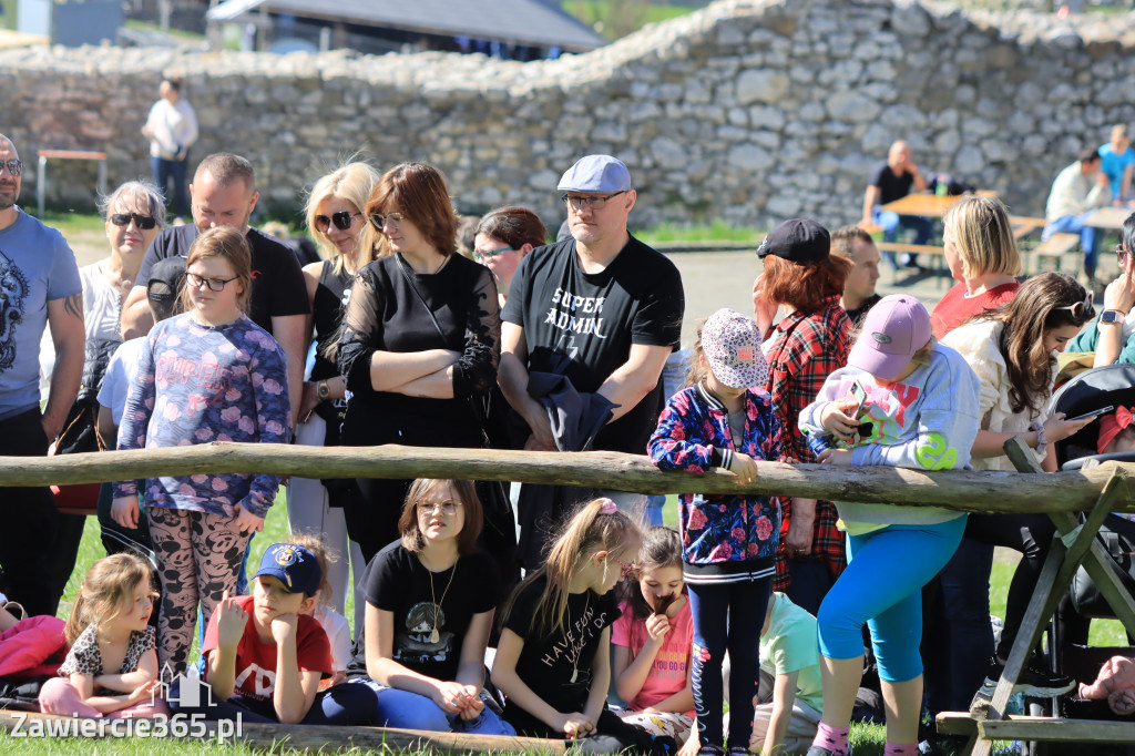 Fotorelacja. Zamek Ogrodzieniec: Pokazy Konne ,,Husaria