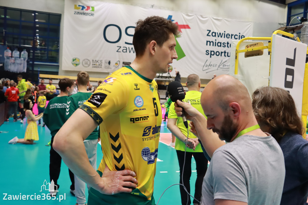 Jurajscy Rycerze w meczu o 3. miejsce PlusLigi z Asseco Resovią 1:3.