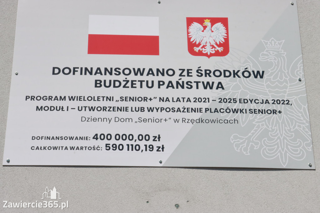 Fotorelacja: Dzienny Dom Senior+ w Rzędkowicach