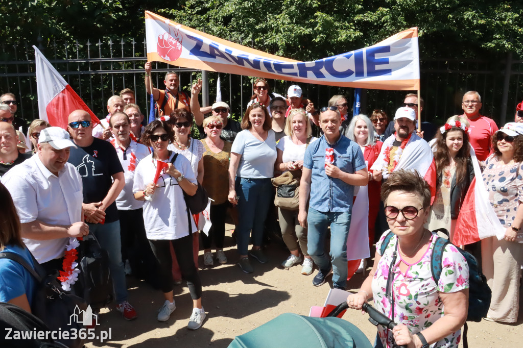 Fotorelacja: Zawiercie na Marszu 4 czerwca w Warszawie cz. 1