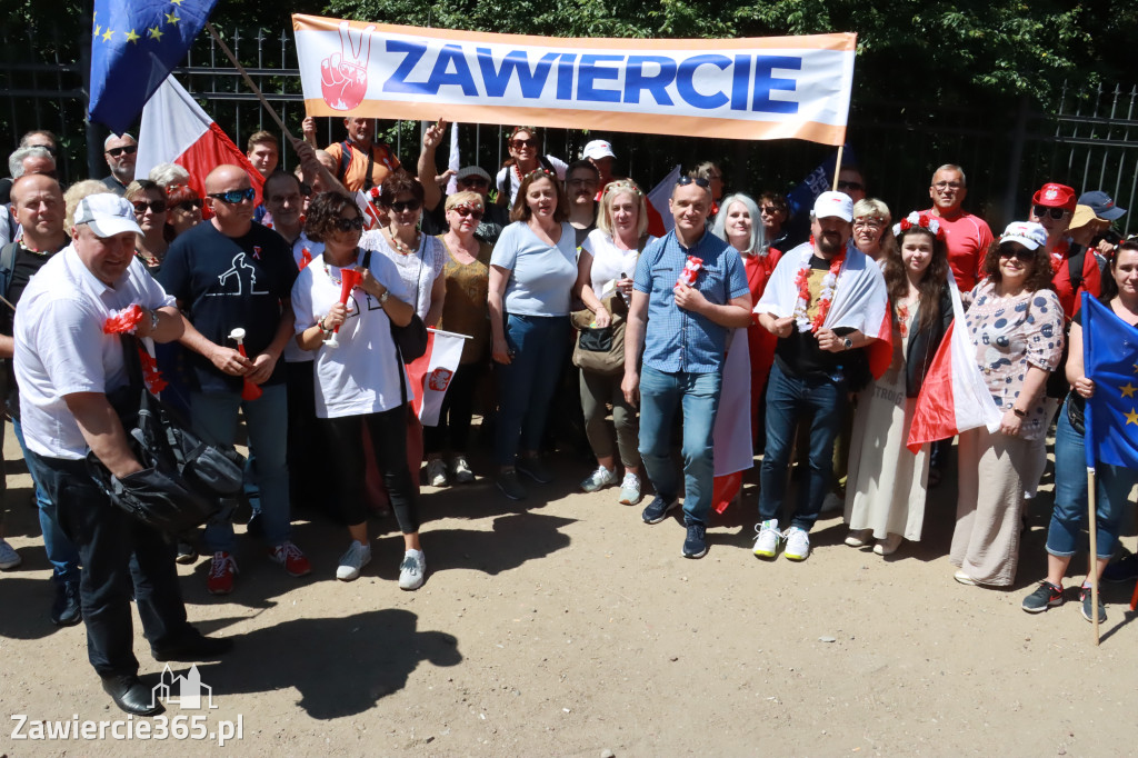 Fotorelacja: Zawiercie na Marszu 4 czerwca w Warszawie cz. 1