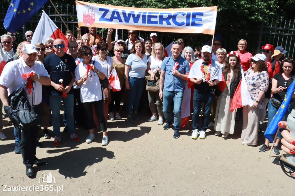 Fotorelacja: Zawiercie na Marszu 4 czerwca w Warszawie cz. 1