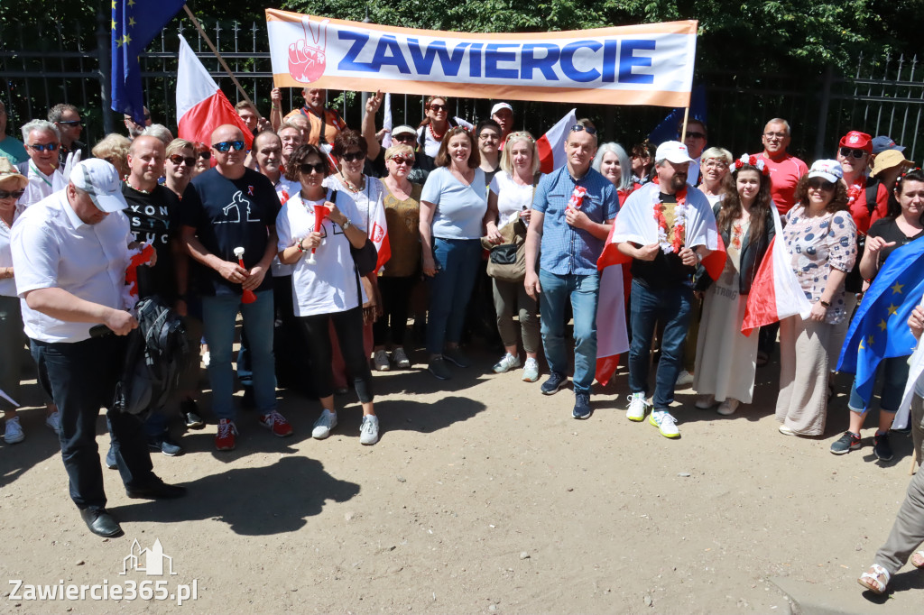 Fotorelacja: Zawiercie na Marszu 4 czerwca w Warszawie cz. 1