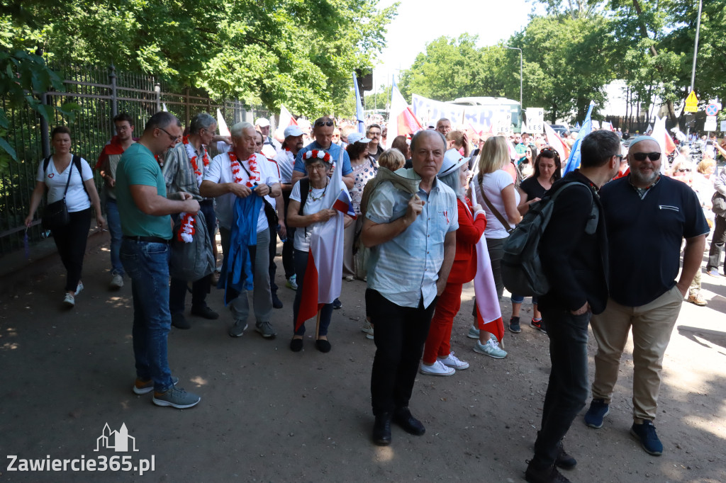 Fotorelacja: Zawiercie na Marszu 4 czerwca w Warszawie cz. 1
