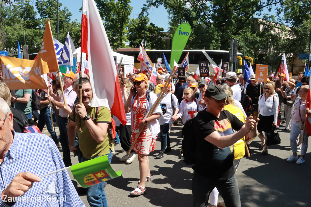 Fotorelacja: Zawiercie na Marszu 4 czerwca w Warszawie cz. 1