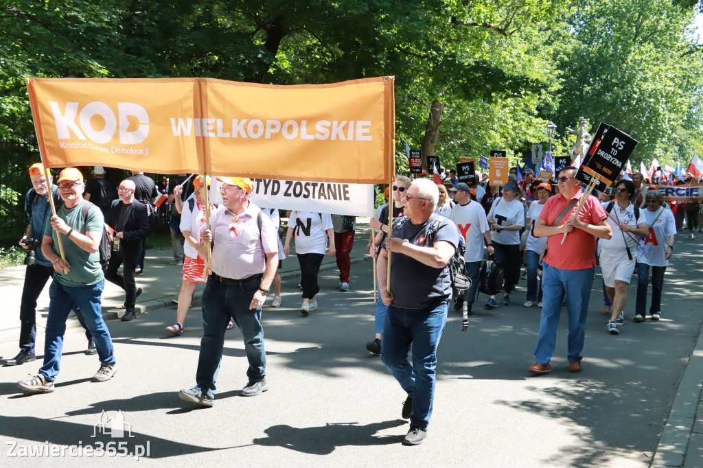 Fotorelacja: Zawiercie na Marszu 4 czerwca w Warszawie cz. 1