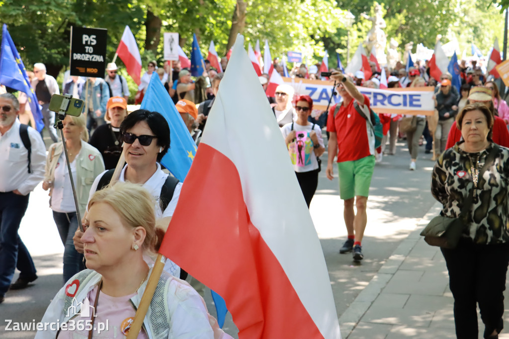 Fotorelacja: Zawiercie na Marszu 4 czerwca w Warszawie cz. 1
