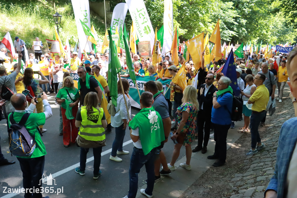 Fotorelacja: Zawiercie na Marszu 4 czerwca w Warszawie cz. 1