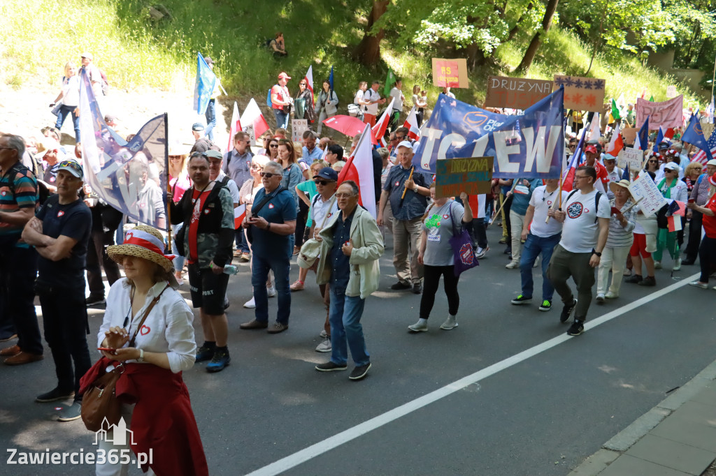 Fotorelacja: Zawiercie na Marszu 4 czerwca w Warszawie cz. 1