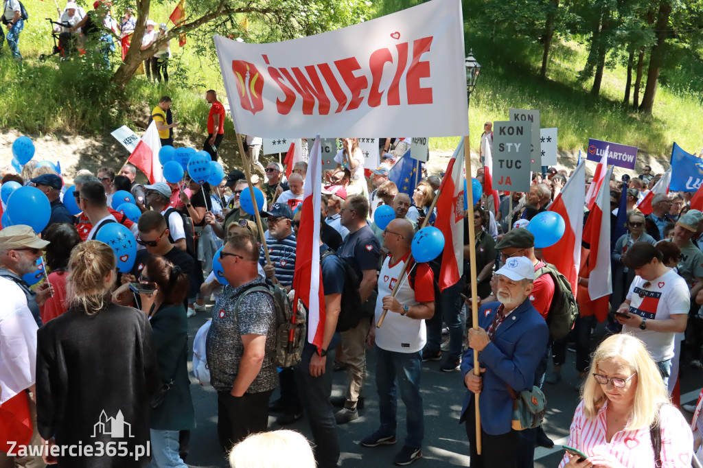 Fotorelacja: Zawiercie na Marszu 4 czerwca w Warszawie cz. 1