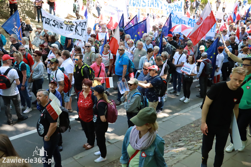 Fotorelacja: Zawiercie na Marszu 4 czerwca w Warszawie cz. 1