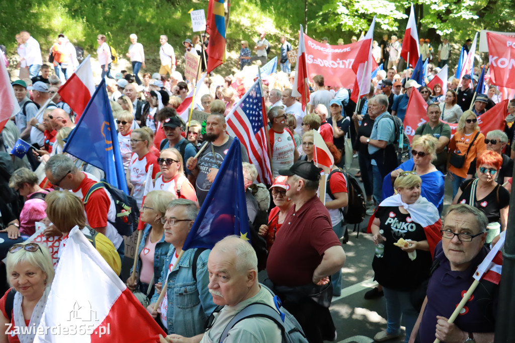 Fotorelacja: Zawiercie na Marszu 4 czerwca w Warszawie cz. 1
