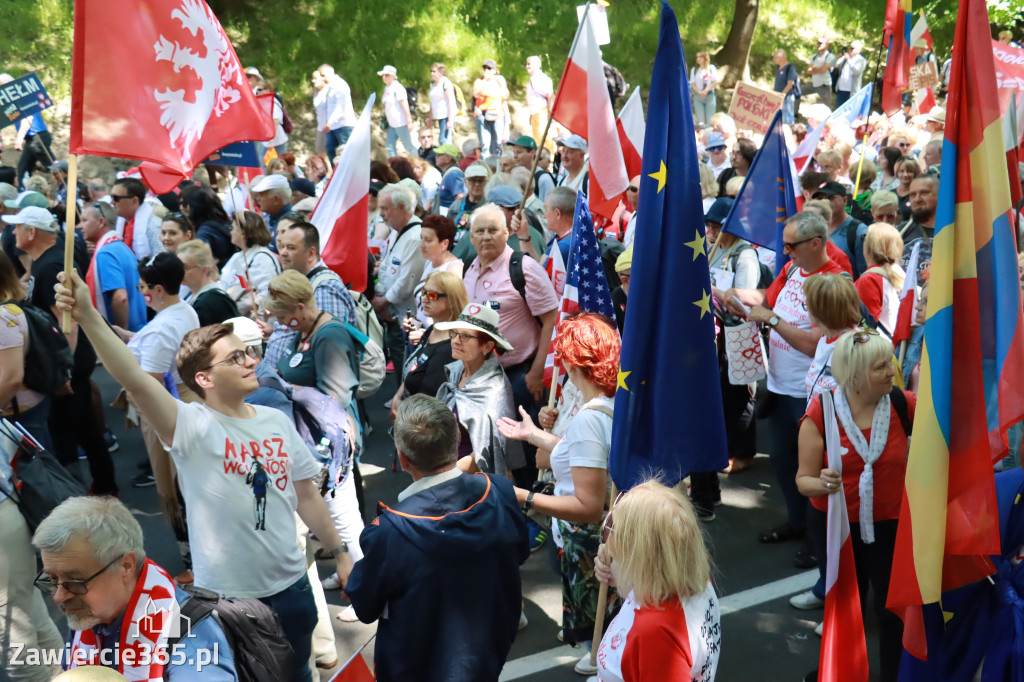 Fotorelacja: Zawiercie na Marszu 4 czerwca w Warszawie cz. 1