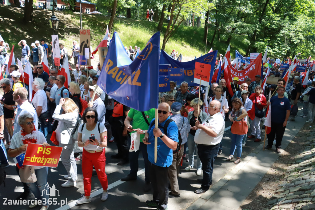 Fotorelacja: Zawiercie na Marszu 4 czerwca w Warszawie cz. 1