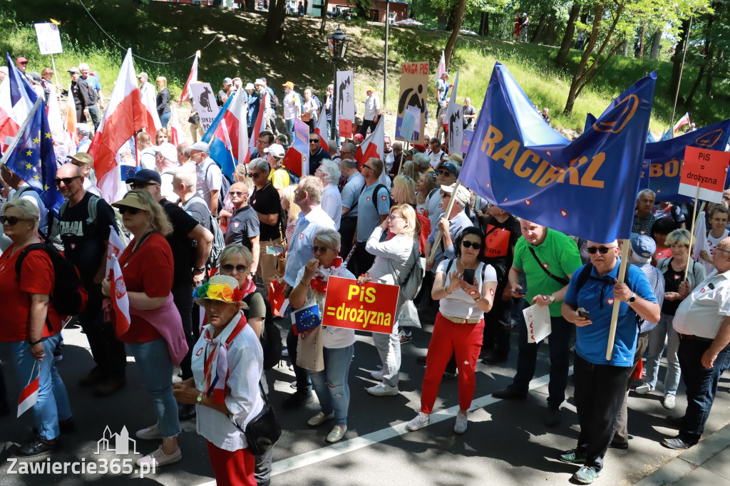 Fotorelacja: Zawiercie na Marszu 4 czerwca w Warszawie cz. 1