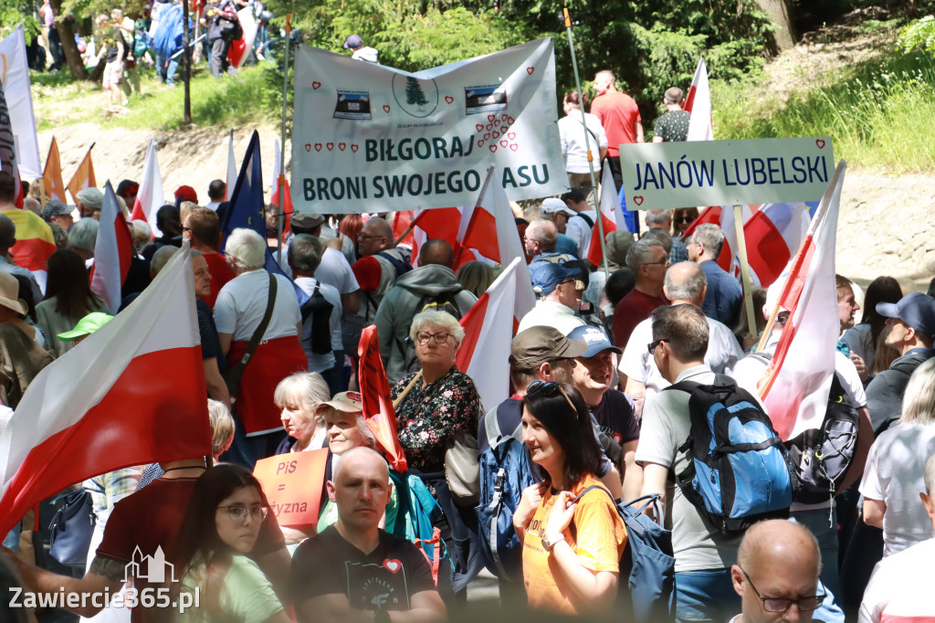 Fotorelacja: Zawiercie na Marszu 4 czerwca w Warszawie cz. 1
