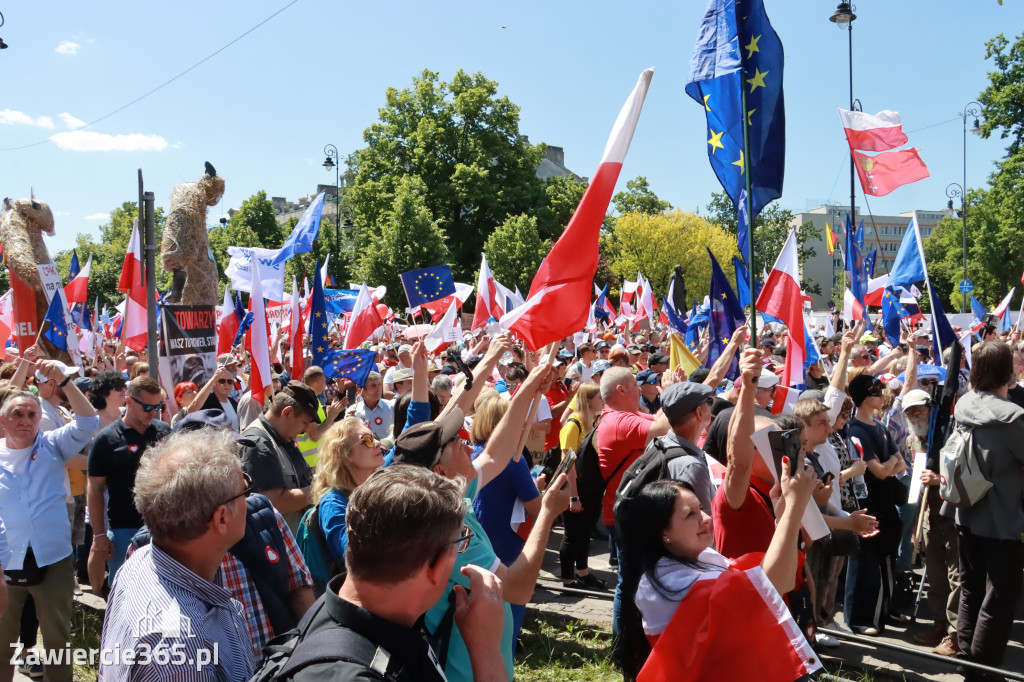Fotorelacja: Zawiercie na Marszu 4 czerwca w Warszawie cz. 1