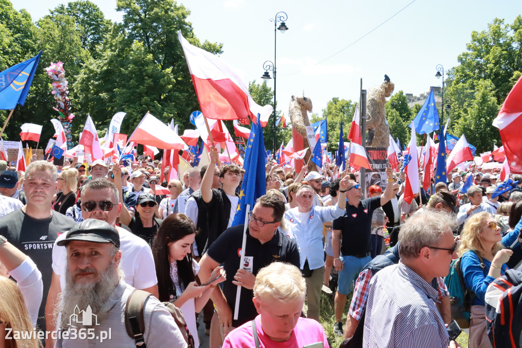 Fotorelacja: Zawiercie na Marszu 4 czerwca w Warszawie cz. 1