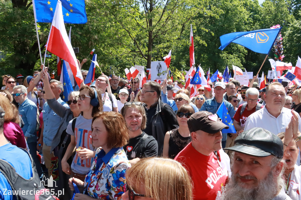 Fotorelacja: Zawiercie na Marszu 4 czerwca w Warszawie cz. 1