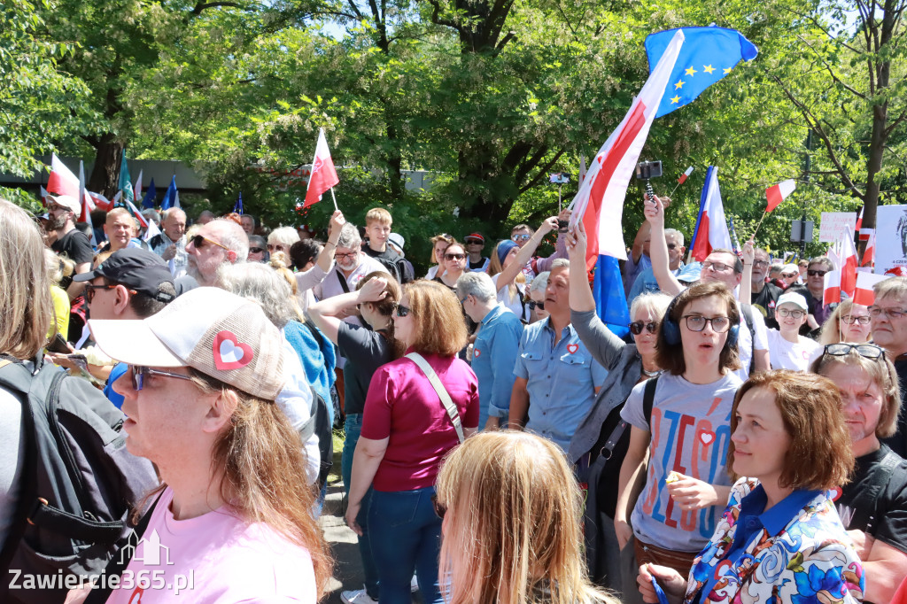 Fotorelacja: Zawiercie na Marszu 4 czerwca w Warszawie cz. 1