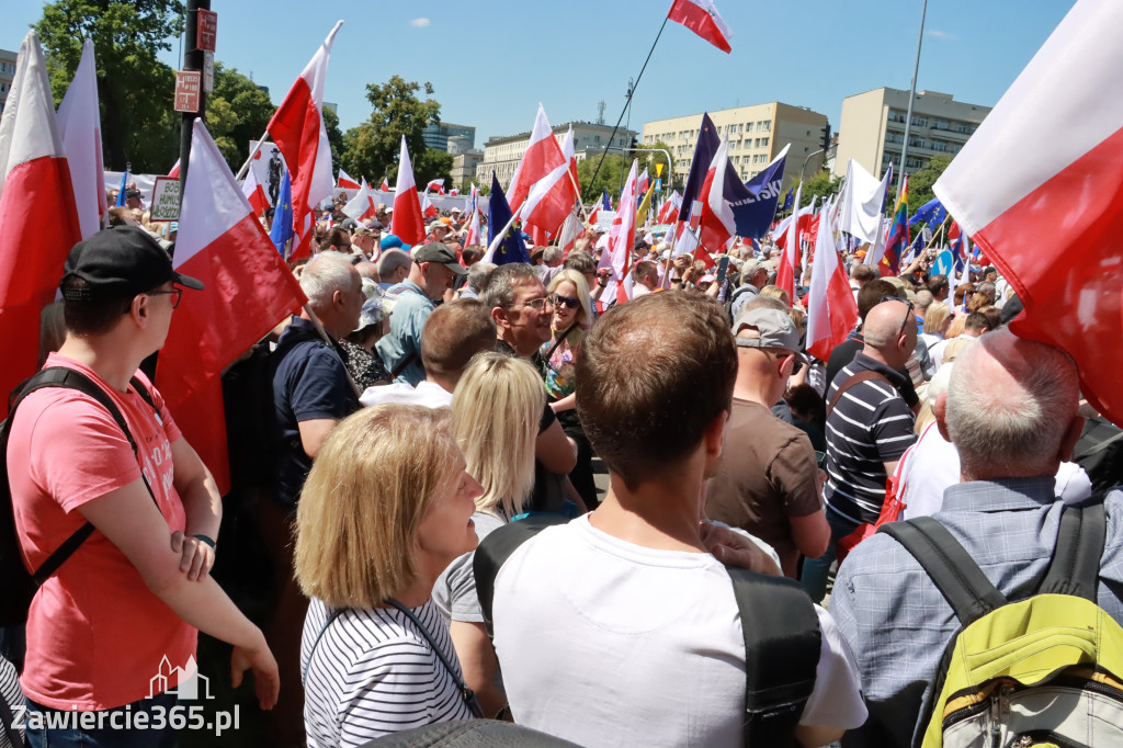 Fotorelacja: Zawiercie na Marszu 4 czerwca w Warszawie cz. 1