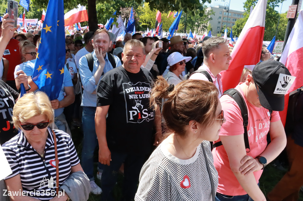 Fotorelacja: Zawiercie na Marszu 4 czerwca w Warszawie cz. 1