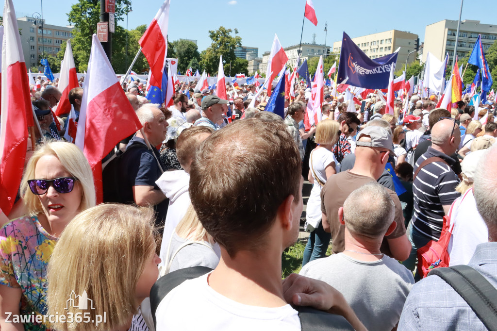 Fotorelacja: Zawiercie na Marszu 4 czerwca w Warszawie cz. 1