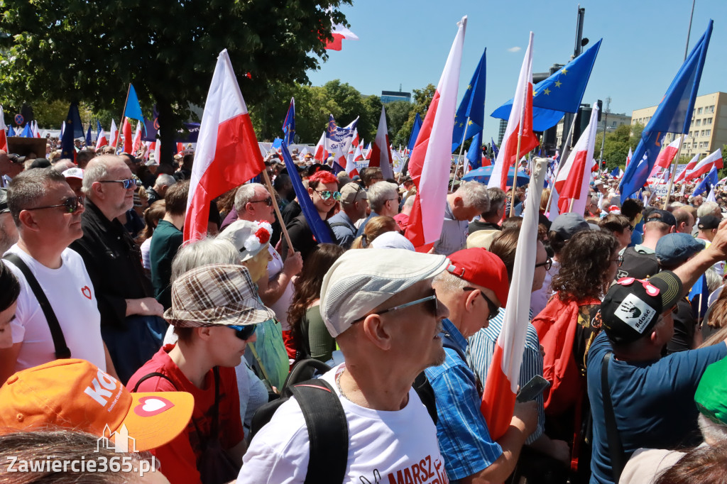 Fotorelacja: Zawiercie na Marszu 4 czerwca w Warszawie cz. 1