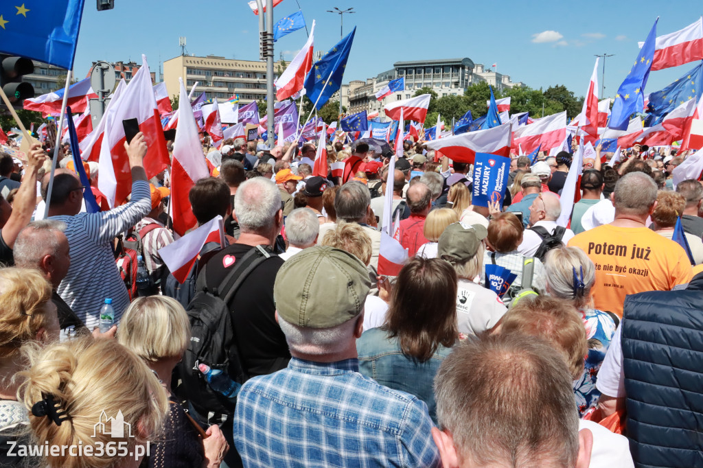Fotorelacja: Zawiercie na Marszu 4 czerwca w Warszawie cz. 1