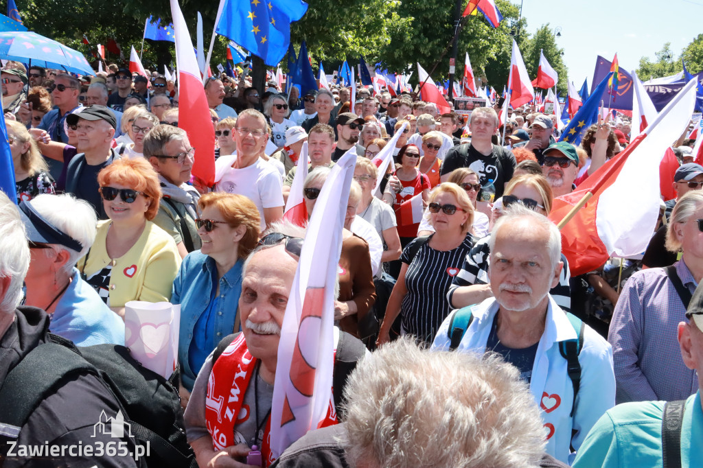 Fotorelacja: Zawiercie na Marszu 4 czerwca w Warszawie cz. 1