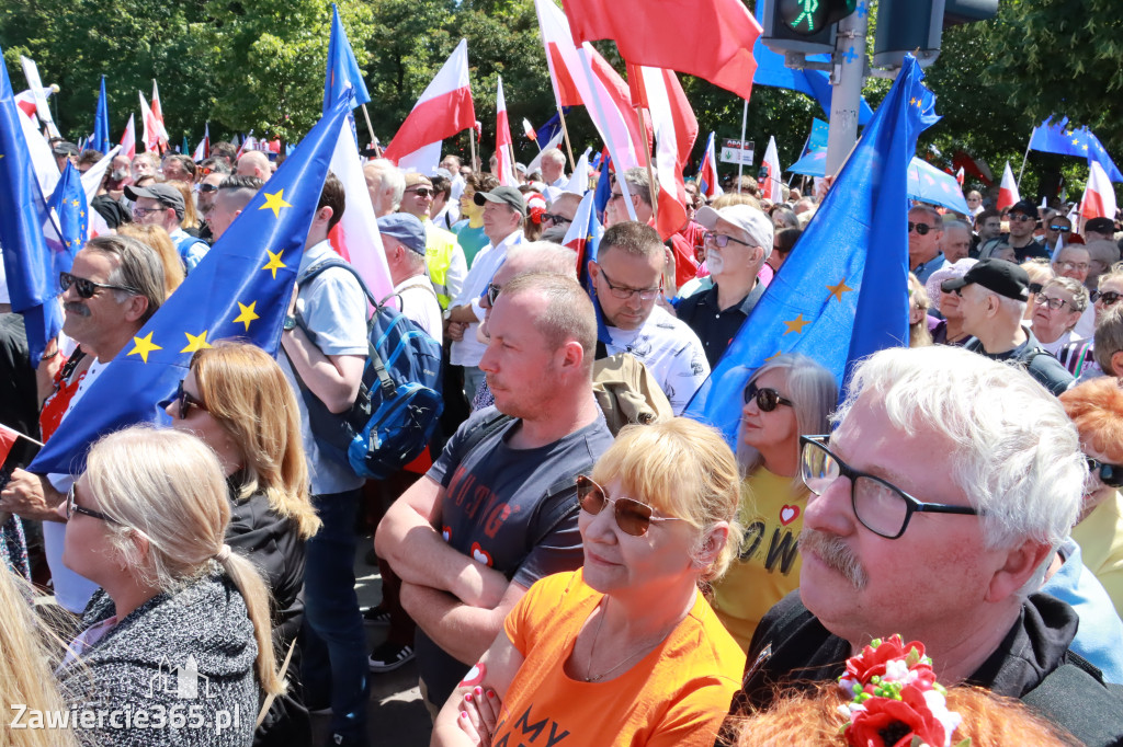 Fotorelacja: Zawiercie na Marszu 4 czerwca w Warszawie cz. 1