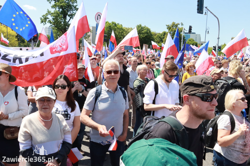 Fotorelacja: Zawiercie na Marszu 4 czerwca w Warszawie cz. 1