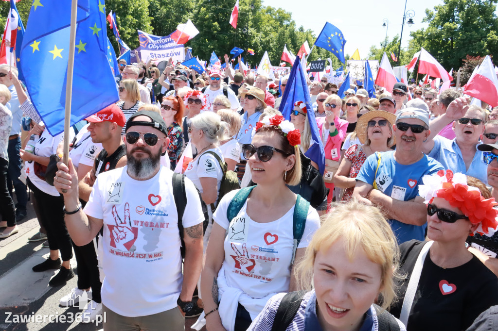 Fotorelacja: Zawiercie na Marszu 4 czerwca w Warszawie cz. 1