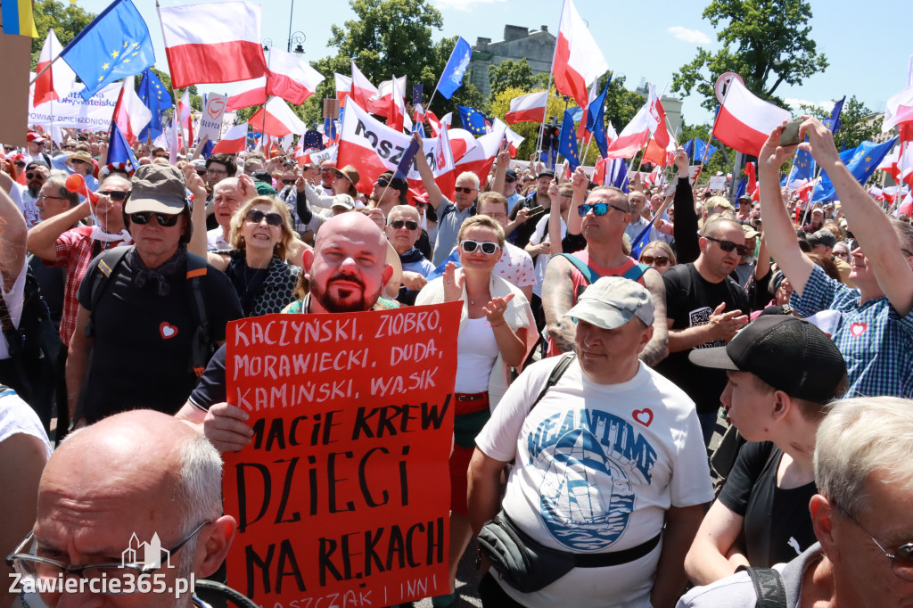 Fotorelacja: Zawiercie na Marszu 4 czerwca w Warszawie cz. 1